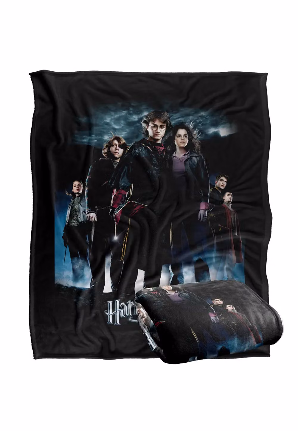 LOGOVISION Harry Potter Goblet of Fire Poster Fleece Throw Blanket, Multicolour and White, W/D/H: 152 x 127 cm – 7