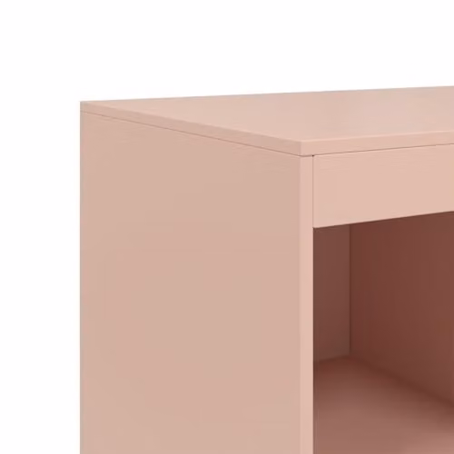 vidaXL Modern Pink Steel Highboard W/D/H: 67 x 39 x 95 cm – 4
