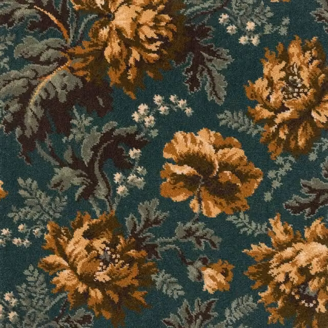 House of Hackney OPIA Woolmark Carpet in Petrol