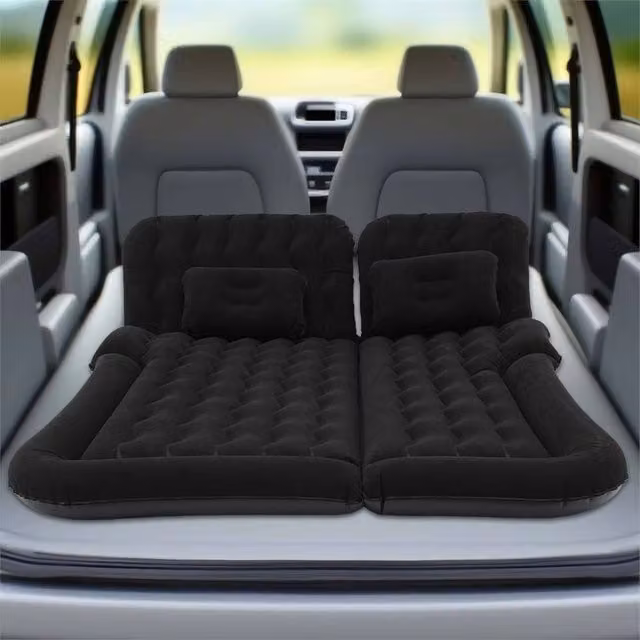 Nordara SUV and Car Air Mattress with 2 Pillows in Black – 1