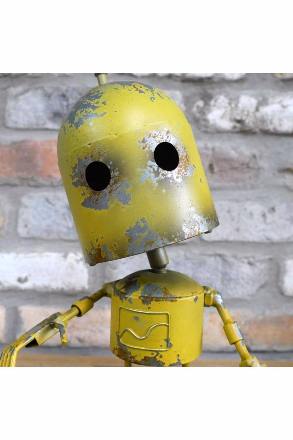 Gifts Direct 2 U Yellow Rotating Robot Metal Ornament, Height: 40 cm – 3