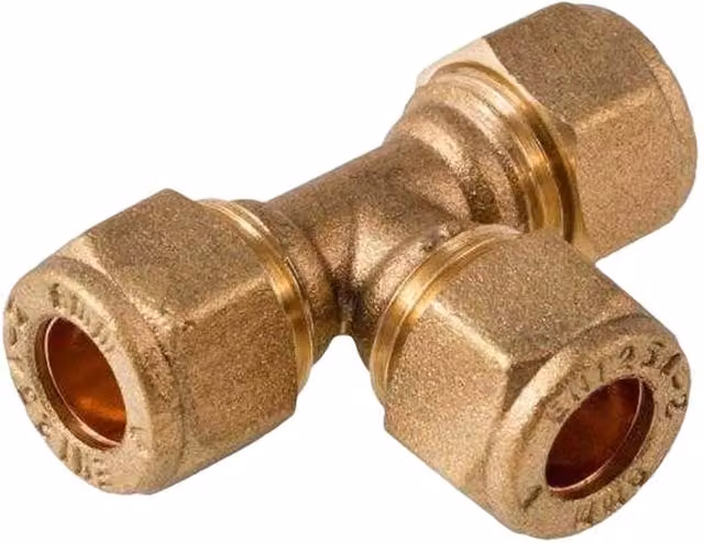 Securplumb Copper Compression Equal Tee