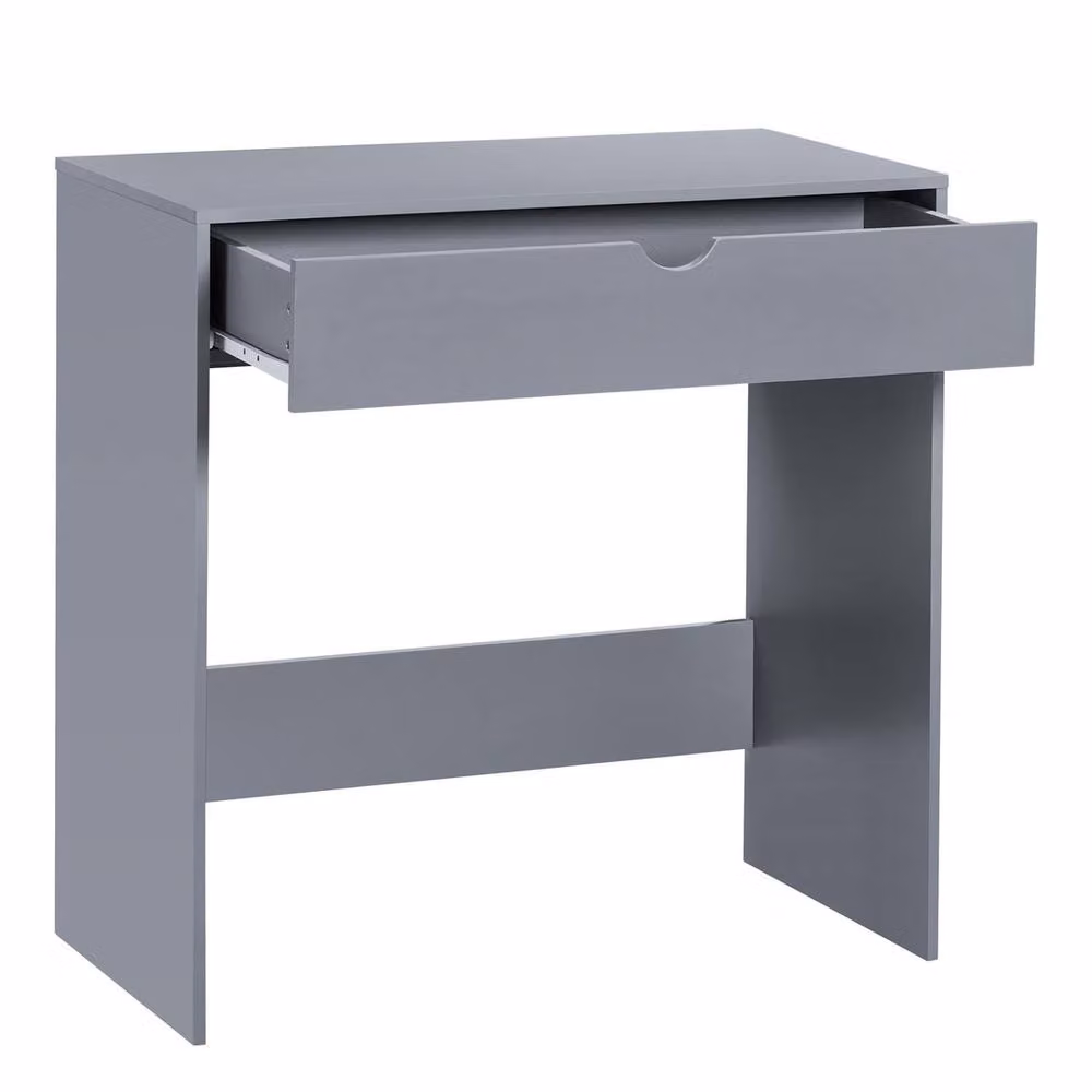 Havendro Modern 1 Drawer Dressing Table in Grey – 4