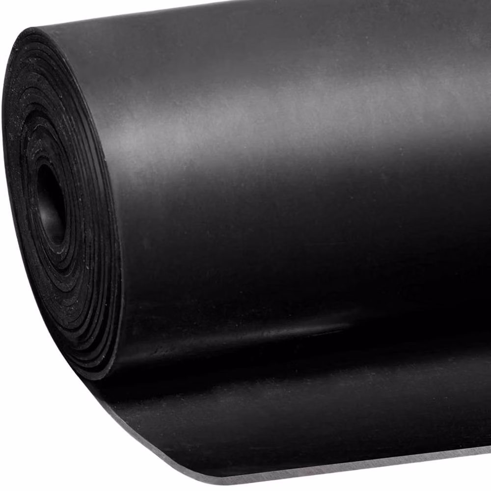 Ark Mat Smooth Rubber Flooring Matting, Black, W: 2 m, D: 1 m, H: 0.3 cm – 4
