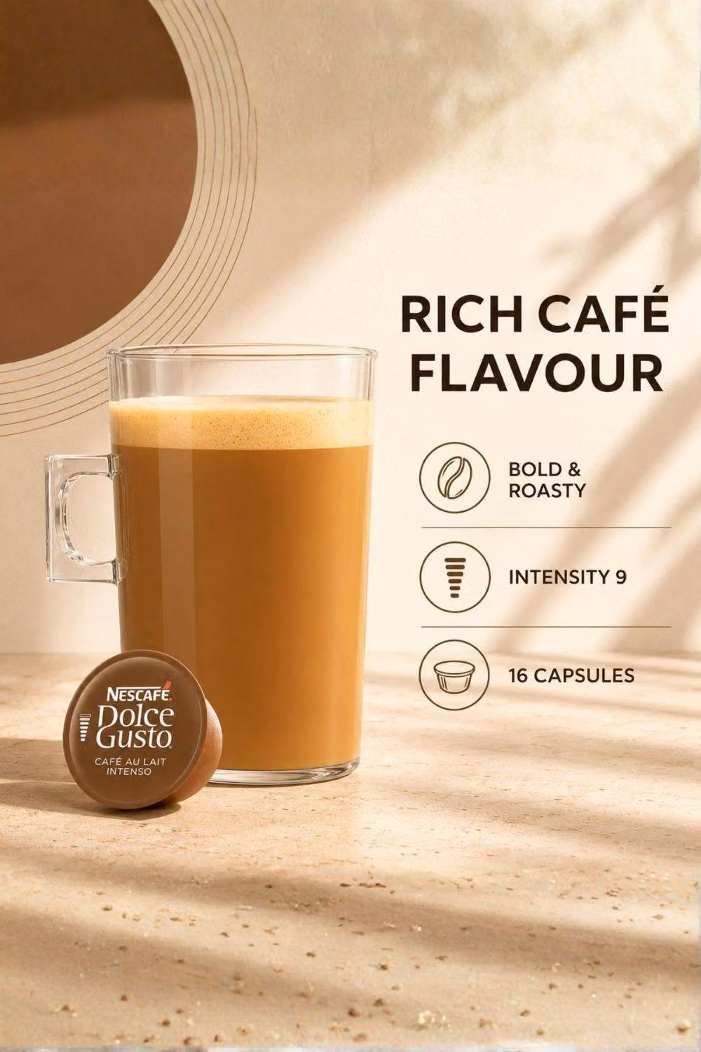 Nescafe Dolce Gusto Cafe Au Lait Intenso Coffee Pods, 48 Servings, Brown – 4