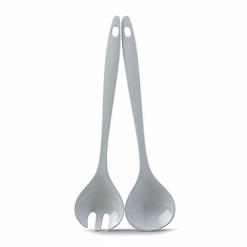 Zeal Melamine Salad Servers Set of 2 in Green – 1