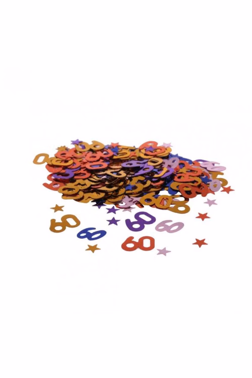 KDMD Mini Stars 60 Confetti Multicolor Star Shaped Party Decorations 12 Pack – 2