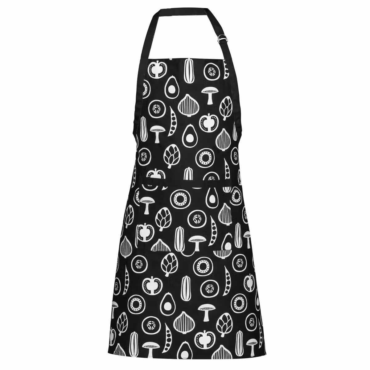 Orsina Besa Design Apron in Black and White – 3