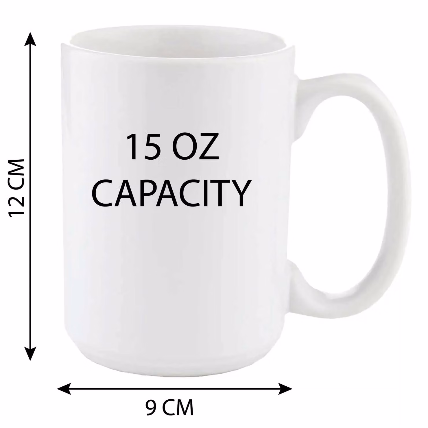 60 Second Makeover I'm The Boss White Ceramic Mug, 15oz – 2