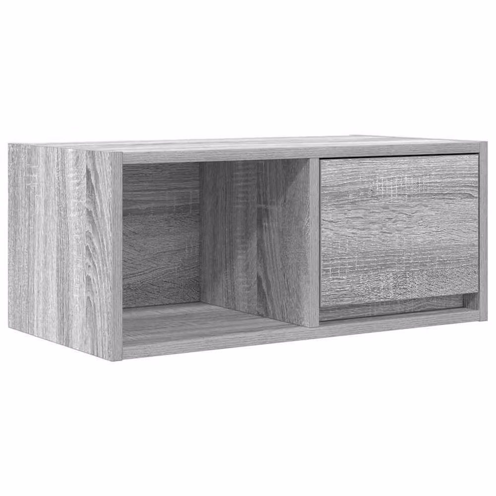 Berkfield Home Modern Grey Sonoma TV Cabinet W/D/H: 60 x 31 x 25.5 cm – 2