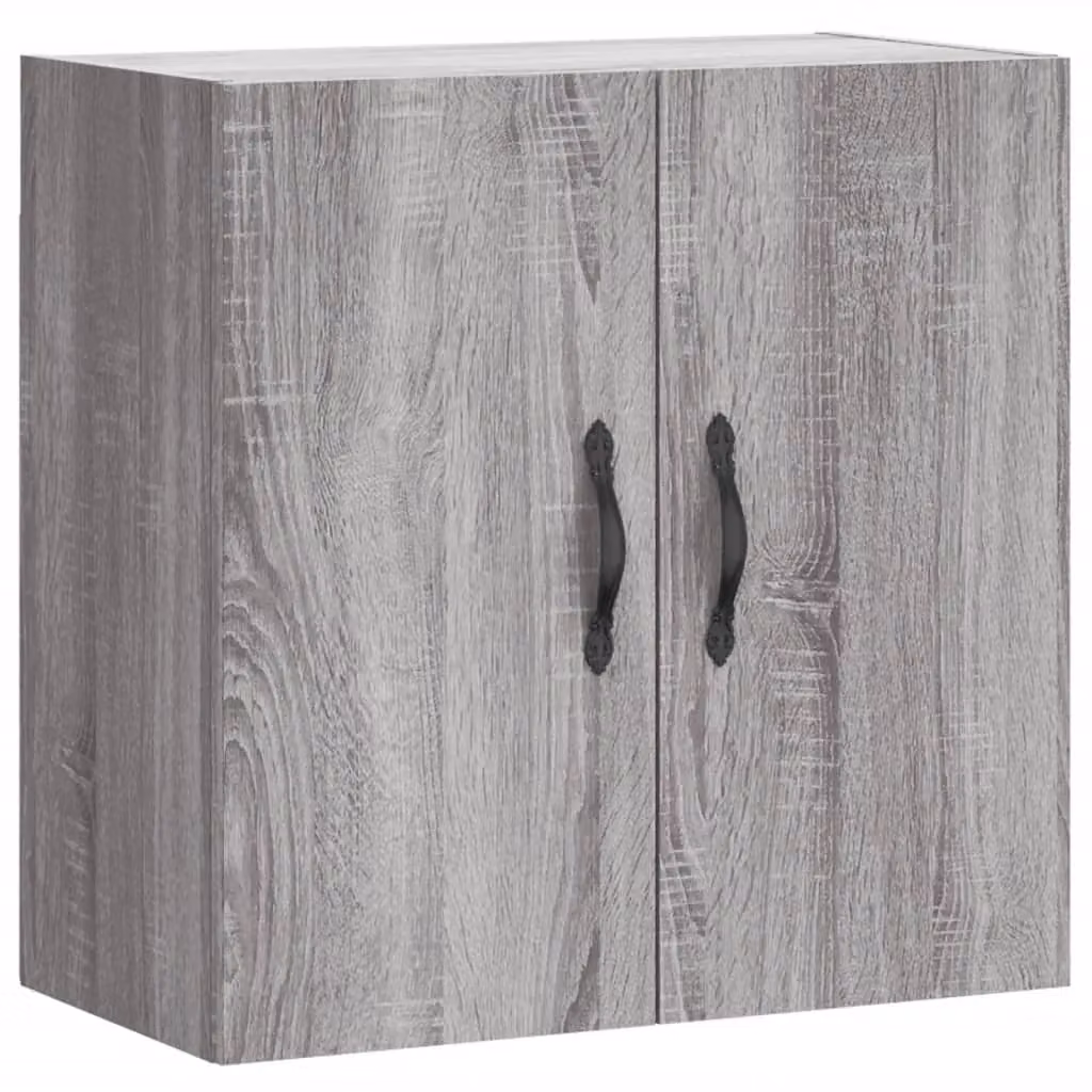 Berkfield Home Wall Cabinet in Grey Sonoma, W/D/H: 60 x 31 x 60 cm – 2
