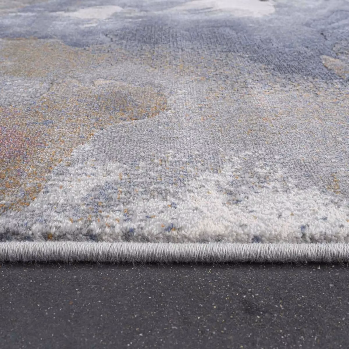 The Rug Shop UK Grey Modern Abstract Stain-Resistant Polypropylene Rug, W: 160 cm, D: 230 cm – 3