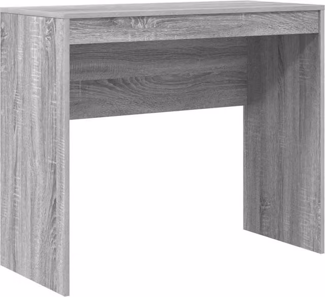 Berkfield Home Writing Desk in Grey Sonoma, W/D/H: 90 x 40 x 76 cm – 1