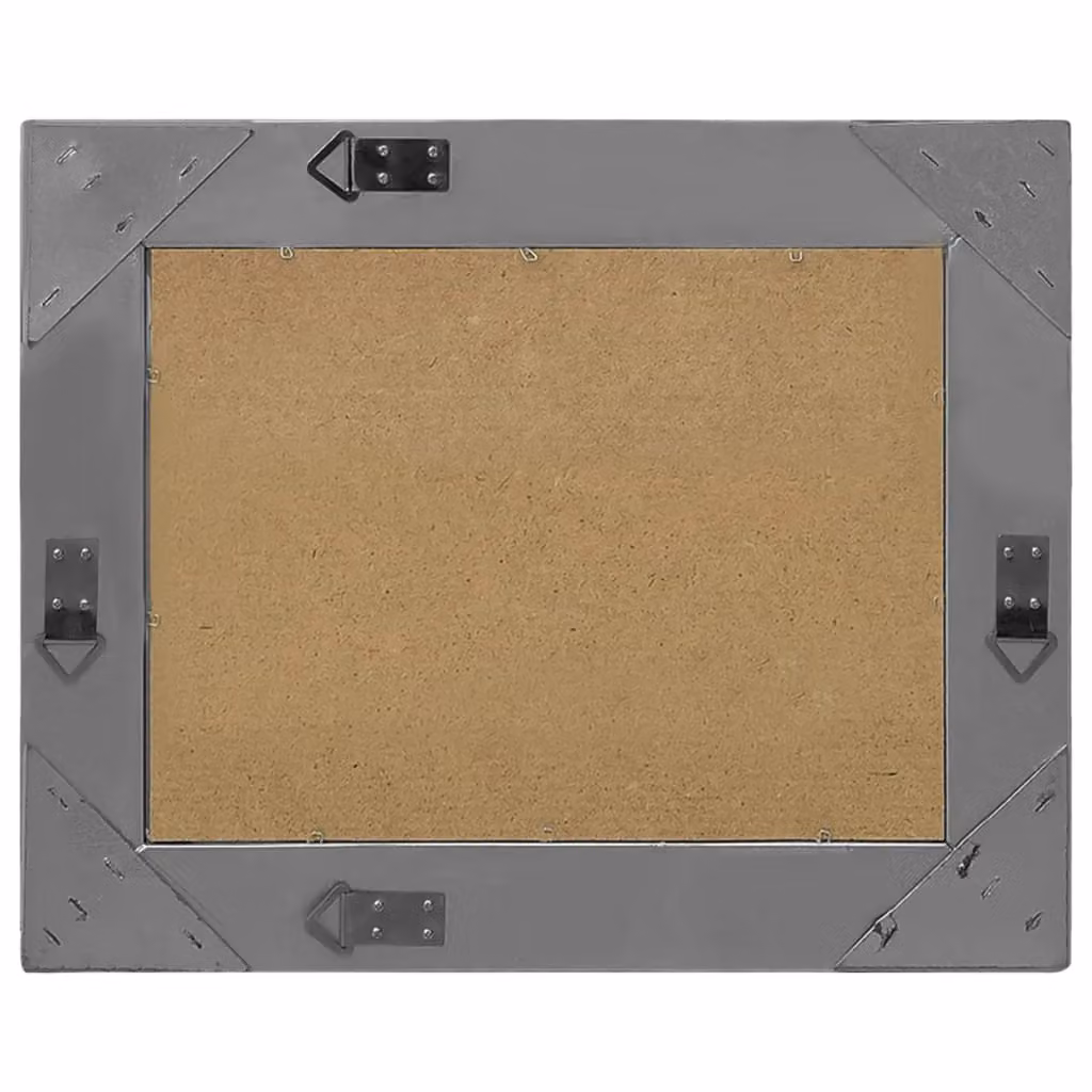 Berkfield Home Antique Baroque Style Rectangular Wall Mirror, Black, W: 60 cm, H: 40 cm – 3