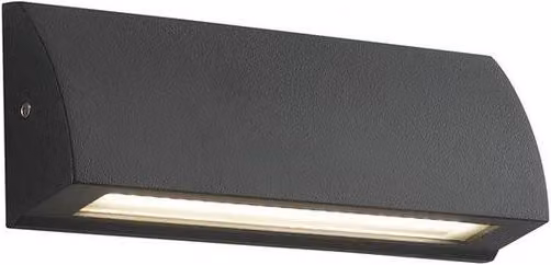 Netlighting SHELBY Outdoor LED Down Light, Grey, W/D/H: 17 x 6 x 3.2 cm