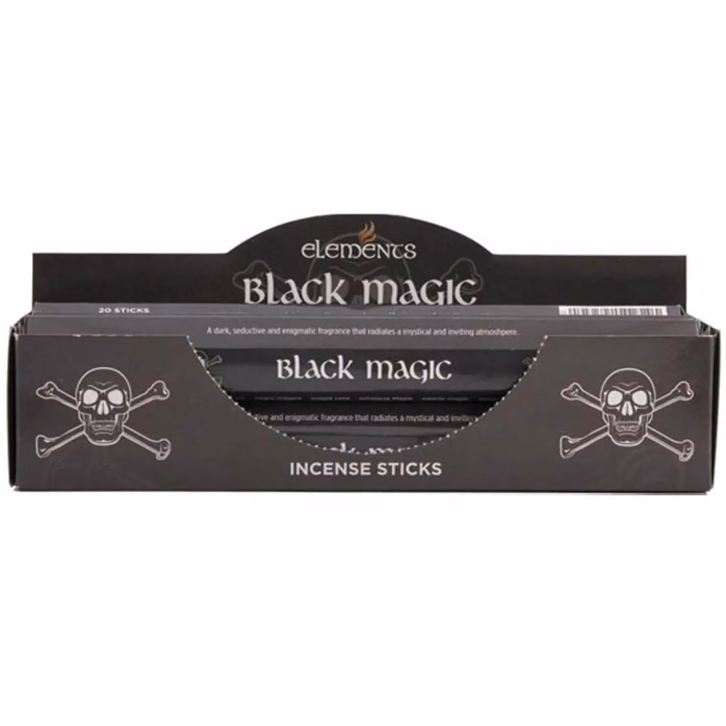 Elements Black Magic Incense Sticks, 6 Pack – 2