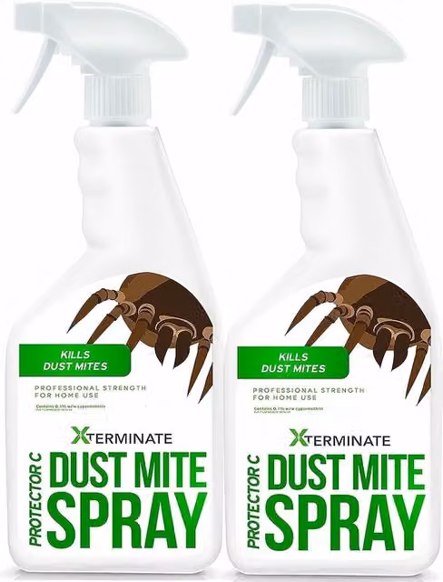 Xterminate Dust Mite Killer Spray Treatment, Clear, 2kg