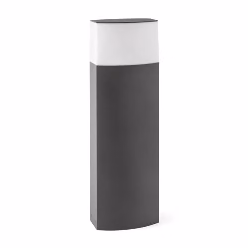Netlighting Datna Outdoor Short Bollard Light, White or Dark Grey, IP44, E27, 20W