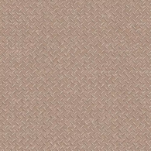 Galerie G45173 Steampunk Abstract Geometric Non-Woven Wallpaper in Bronze and Brown
