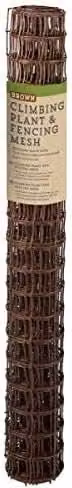 Marco Paul Green Wire Climbing Plant and Fencing Mesh Support, W: 5 m, H: 1 m – 1