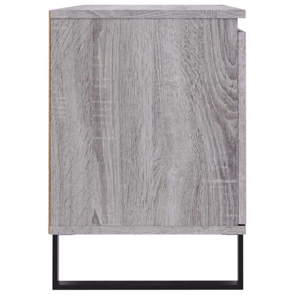 Berkfield Home Grey Sonoma TV Cabinet in Engineered Wood W/D/H: 104 x 35 x 50 cm – 4