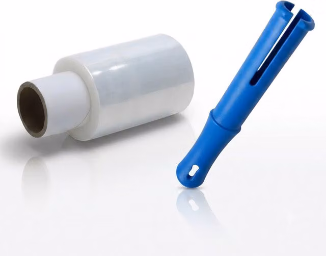 Storm Trading Group Clear Mini Stretch Wrap with Dispenser, 1 Roll
