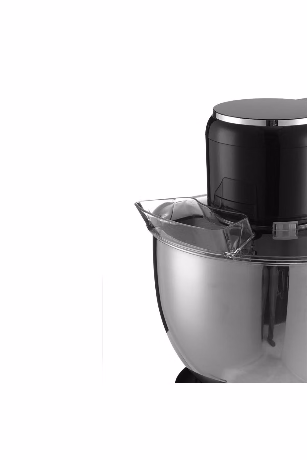 ExtraStar 8-Quart Stand Mixer with Stainless Steel Bowl and Attachments, Black – 4