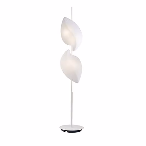 Netlighting Natura 4-Light E27 Outdoor Floor Lamp, Matt White and Opal White, IP44 Rated – 1