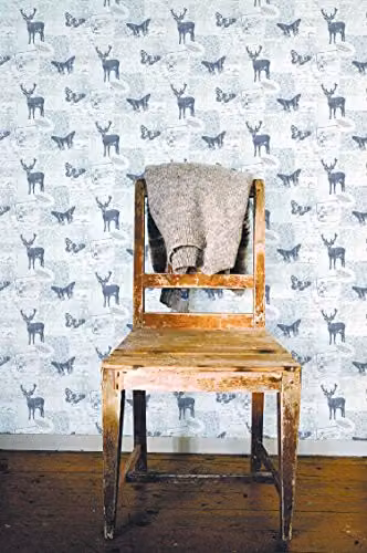 Galerie Nordic Elements Vintage Wildlife Animal Print Wallpaper, Grey, W: 53 cm, L: 10 m – 3