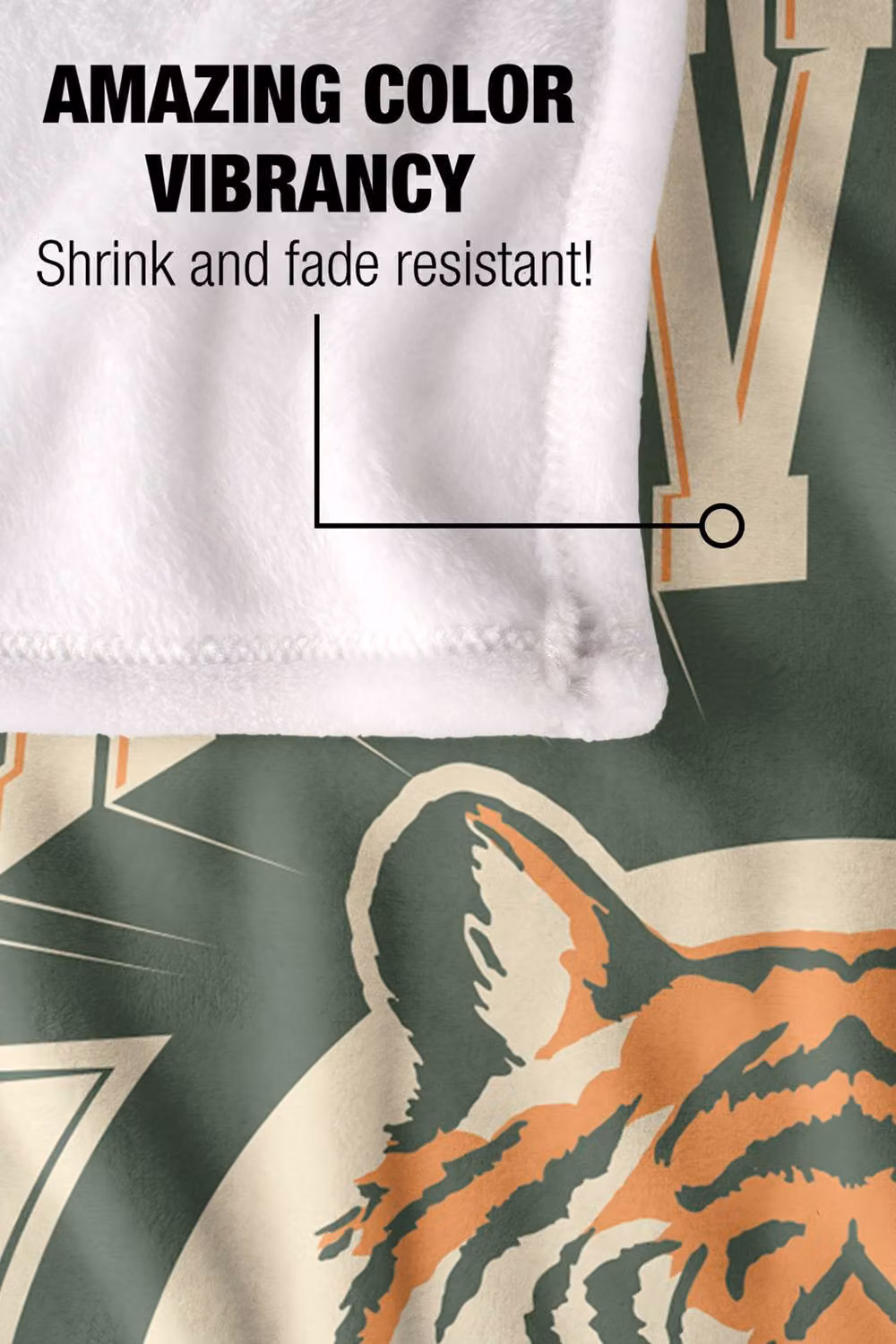 Stranger Things Retro Hawkins High Super Soft Throw Blanket, Multicolour, W: 152 cm, D: 127 cm – 3