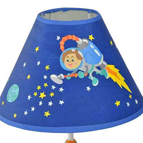 Fantasy Fields Outer Space Kids LED Night Light Table Lamp, Blue – 2