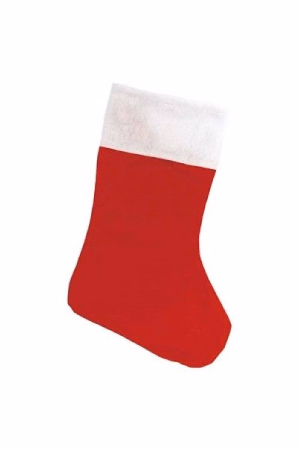 KDMD 6 Pack Red Plush Christmas Felt Stockings, 45.72 cm – 2
