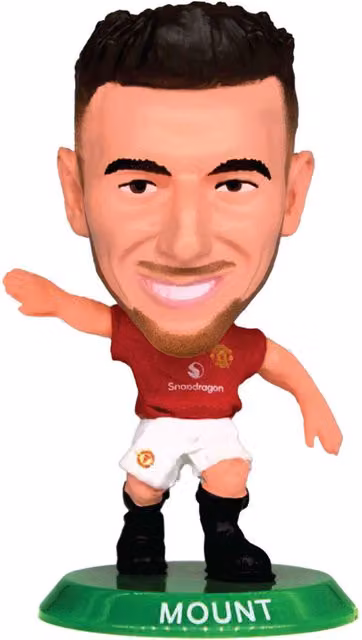 Manchester United FC Mason Mount SoccerStarz Collectable Figurine - Red/Yellow