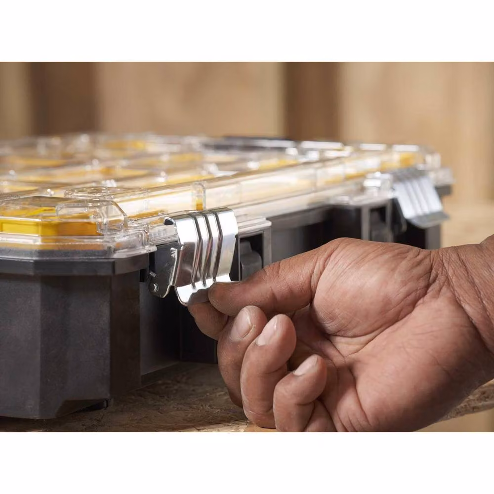 Stanley Fatmax Pro-stack Stackable Organiser in Transparent and Multicolour – 2