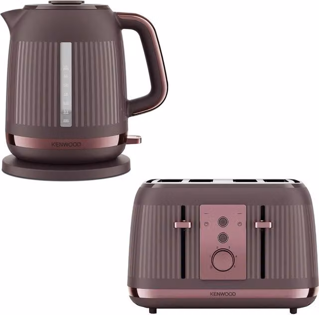 Kenwood Kettle 1.7 l and 4 Slice Toaster Set in Purple