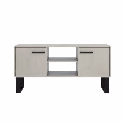 Core Products Texas 2 Door Grey Waxed Pine TV Unit W/D/H: 114 x 39.5 x 57 cm – 3