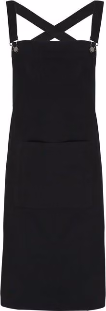 Premier Barista Cross Back Full Apron in Black