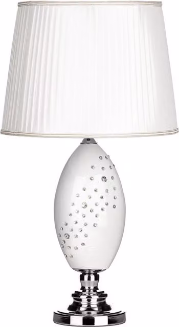 Orsina Maisy Table Lamp in Silver or White