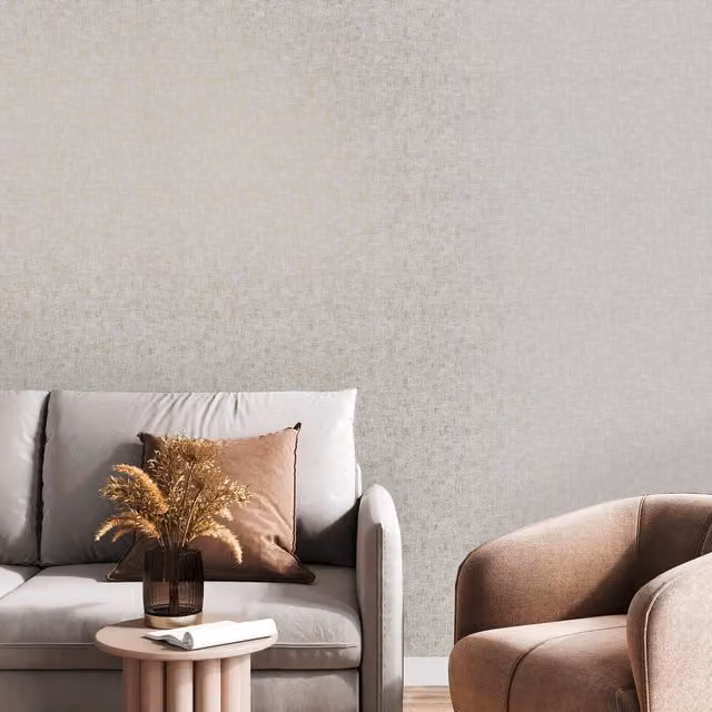 Superfresco Midas Texture Grey Washable Abstract Modern Plain Wallpaper