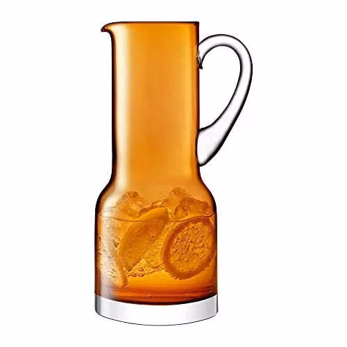 LSA International Amber Glass Utility Jug, 1.35 l