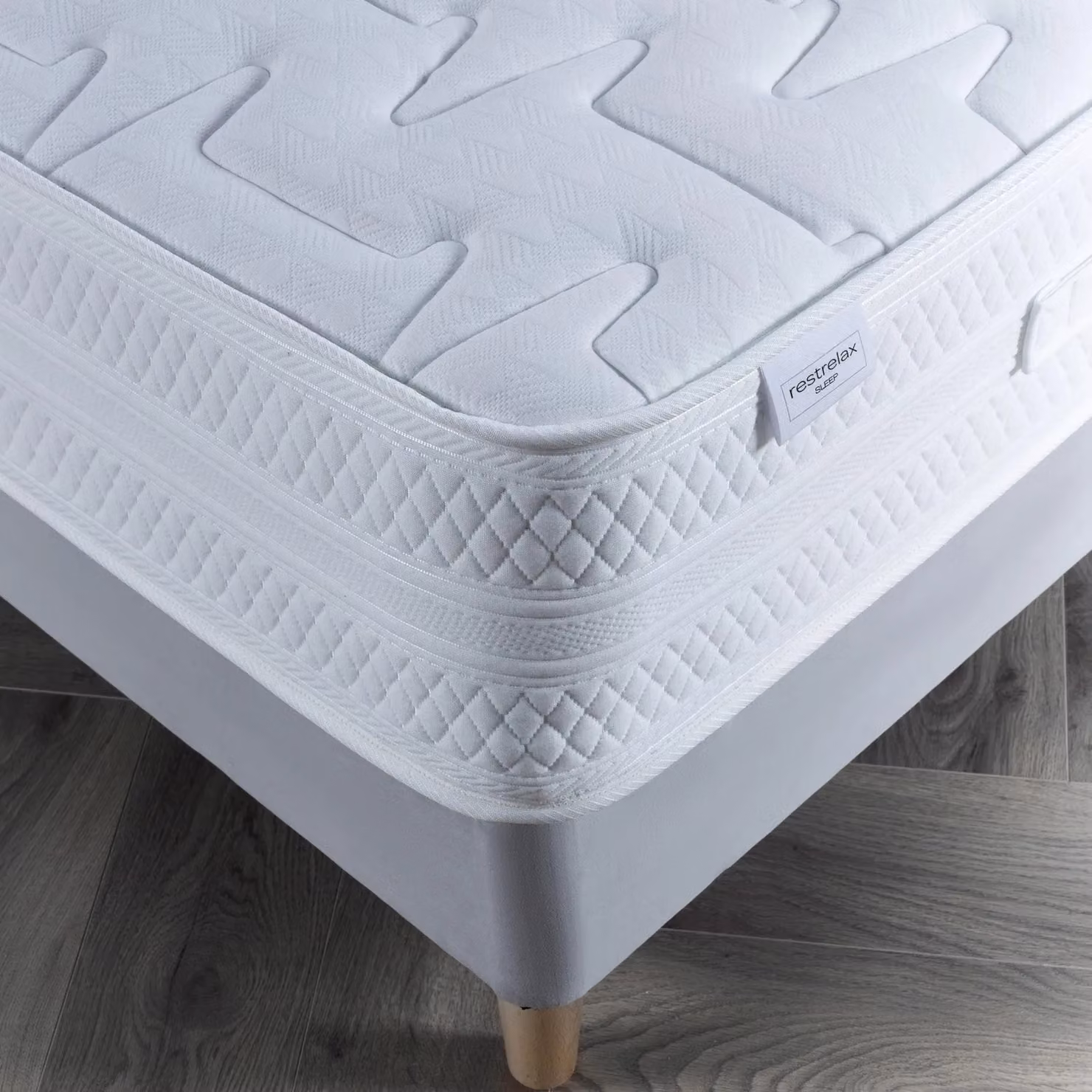 Rest Relax Joy 1500 Hybrid Pocket Sprung Memory Mattress, Medium Tension, White, W/D/H: 120 x 190 x 25 cm – 3