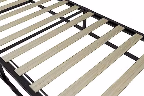 Birlea Soho Single Metal Platform Bed Frame in Black, W/D/H: 90 x 190 x 25.5 cm – 4