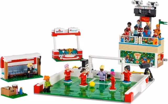 LEGO Icons Of Play 40634 Multicolour and Red Creative Standard Bricks Set