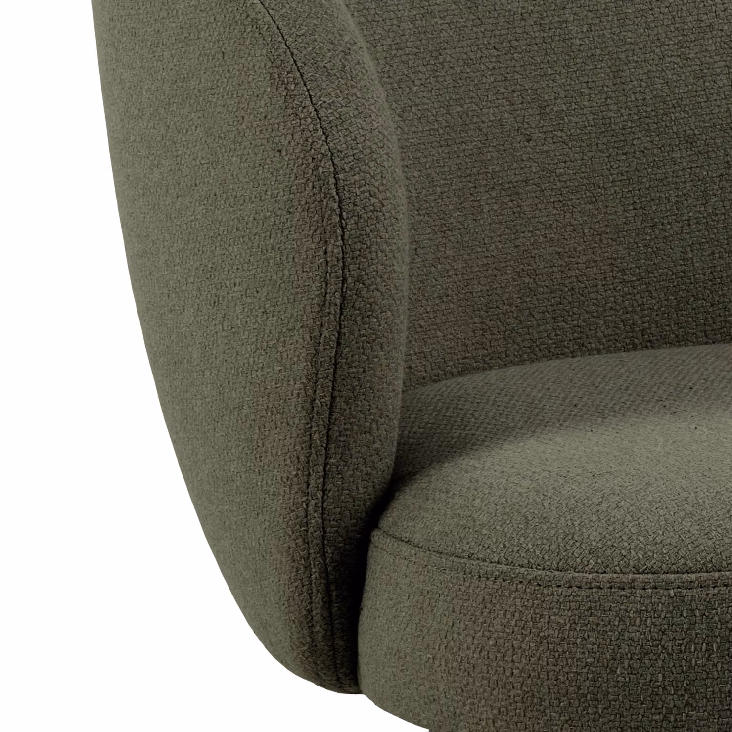 Furniture To Go Darlene Green Fabric Dining Chair with Armrests and Swivel Function – 7
