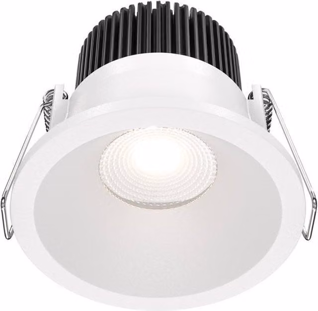 Netlighting Zoom Dimmable Outdoor Recessed LED Downlight, White, 4000K, 440lm, IP65