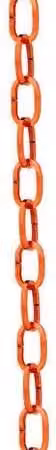 Coppa Gutta Bronze Metal Solid Square Link Rain Chain for 2.5m Drop, Pack of 10