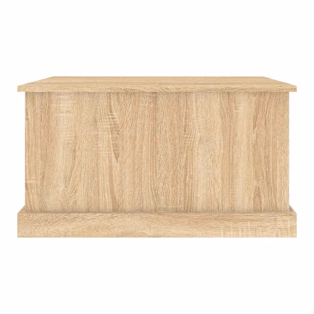 Berkfield Home Sonoma Oak Storage Box in Brown, W/D/H: 70 x 40 x 38 cm – 2