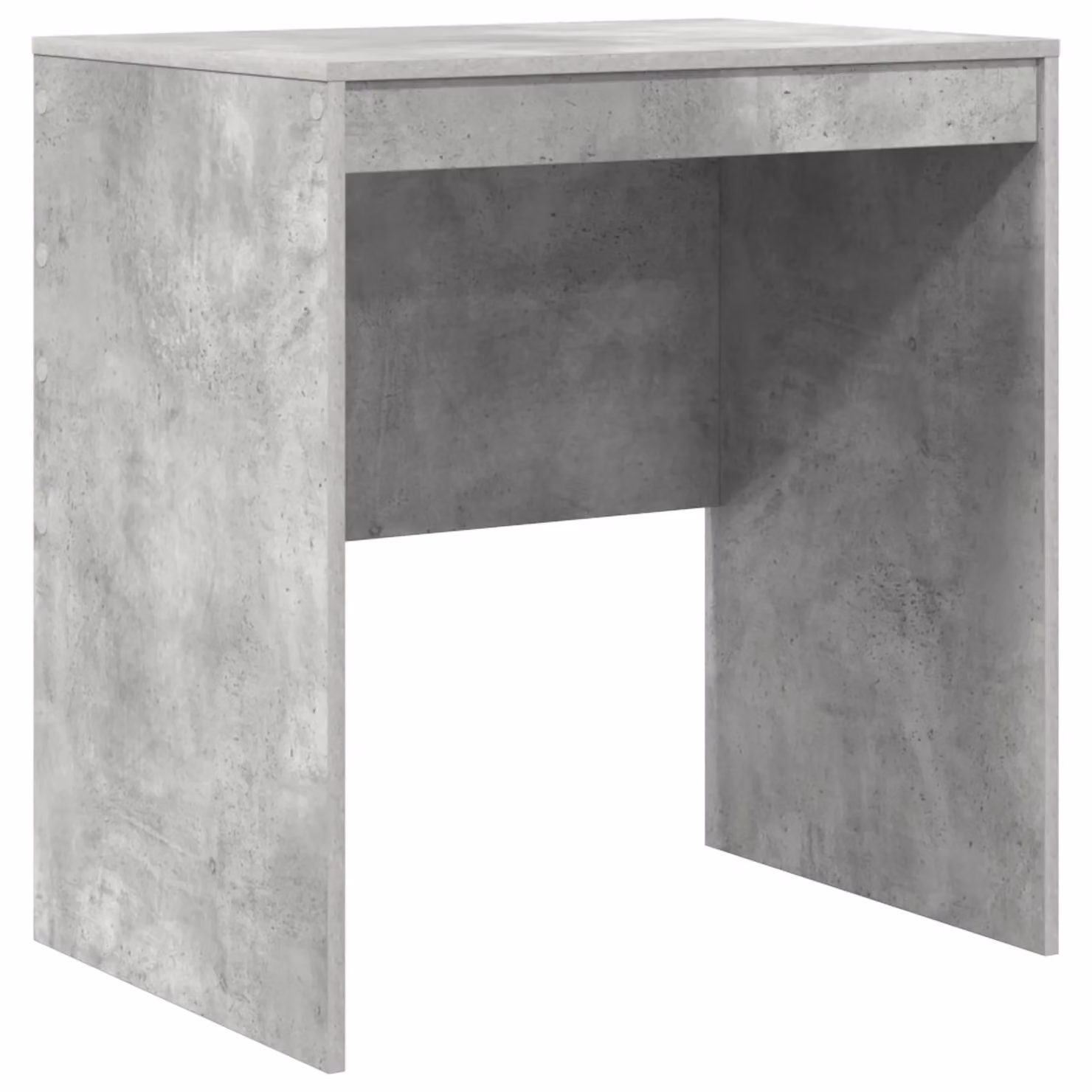 Berkfield Home Writing Desk in Grey MDF with Concrete Look, W/D/H: 70 x 50 x 76 cm – 1