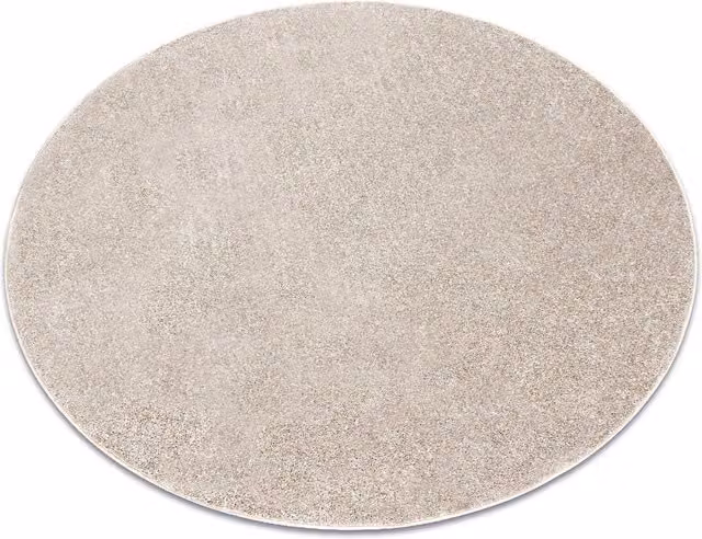 RugsX Round Santa Rug in Beige, Diameter: 200 cm – 1