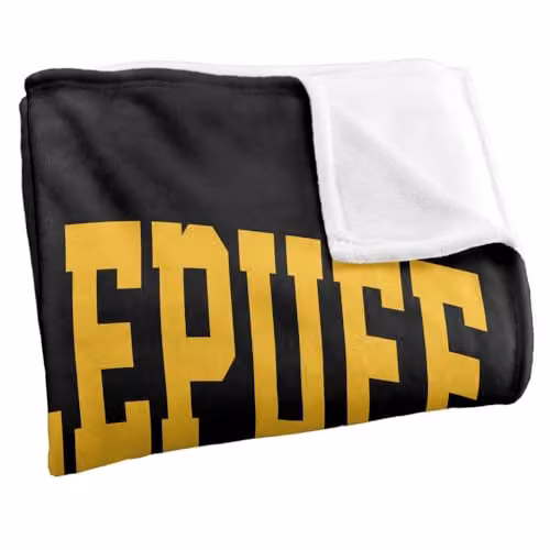 Warner Bros. Harry Potter Hufflepuff Arched Silky Touch Super Soft Fleece Throw Blanket, Multicolour, W: 91.44 cm, L: 147 cm – 2